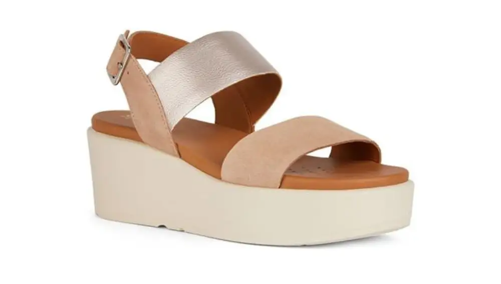 Sandalias con cuña Geox