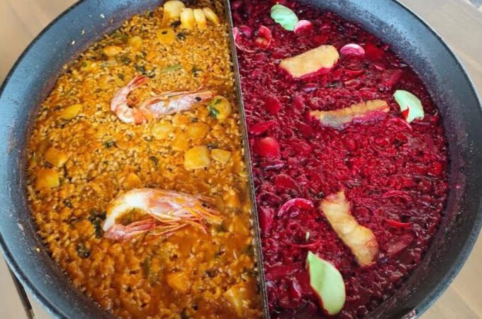Imagen de una paella de 'El Buen Yantar'