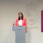 La consejera de Agua, Agricultura, Ganadería y Pesca, Sara Rubira