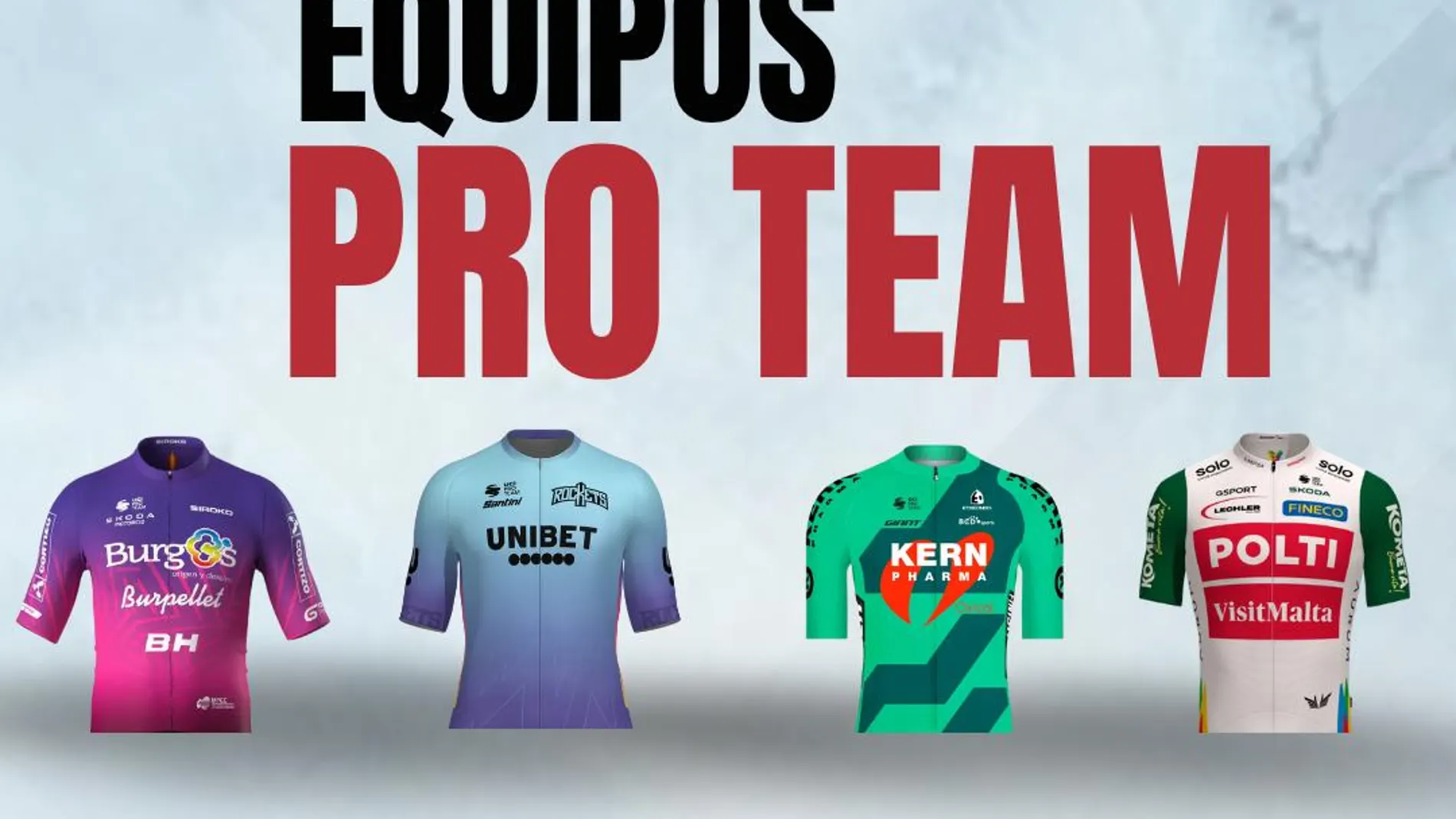 La Clásica Castilla y León contará con la participación de 8 estructuras ProTeam