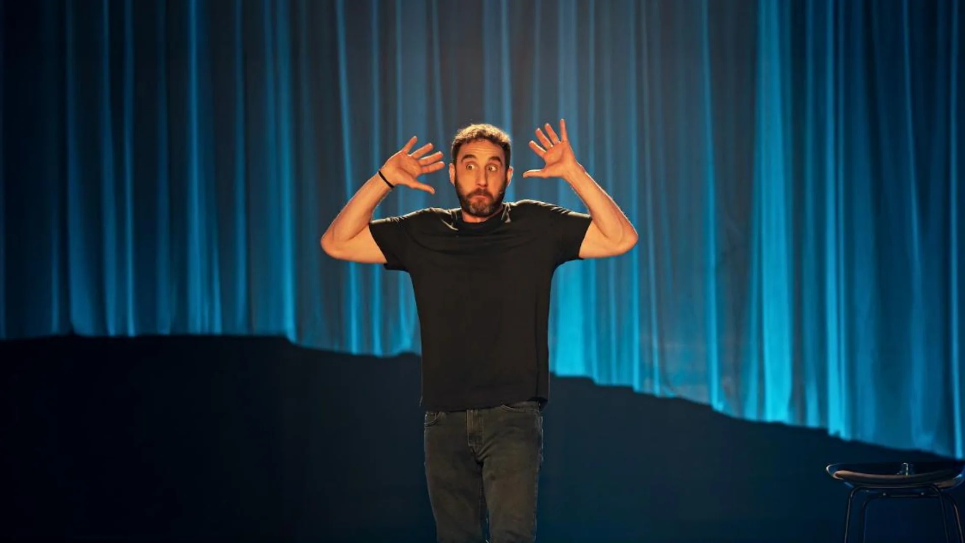 El comediante malagueño Dani Rovira en su show 'Vale la pena'