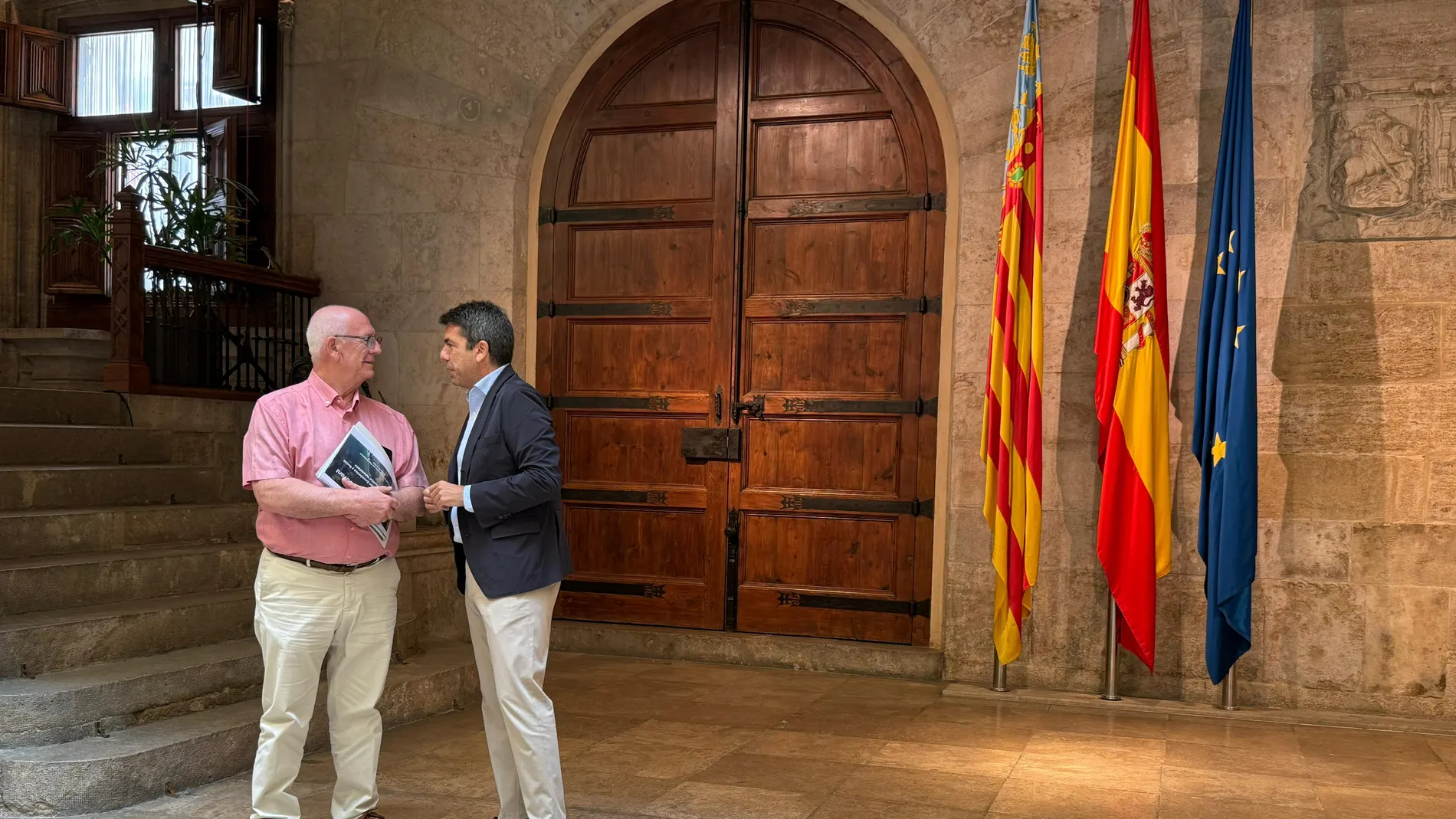 Mazón promete al nuevo alcalde de Paiporta un edificio de Emergencias anti-danas