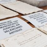 La Policía de la Generalitat recupera para el patrimonio documental valenciano 30 manuscritos de los siglos XVI y XVII que pertenecieron al Archivo del Conde de Cirat