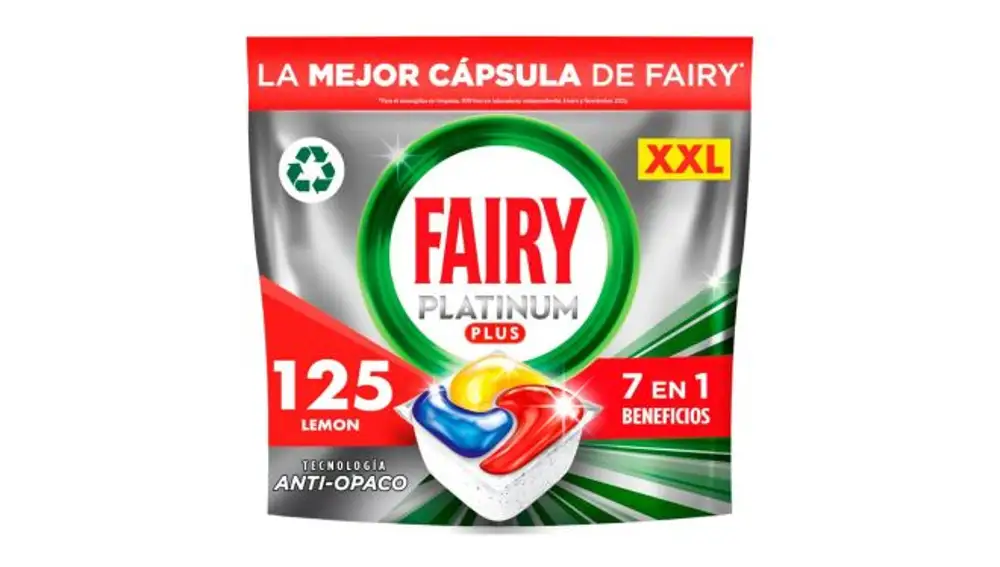 Fairy Platinum Plus 125 cápsulas