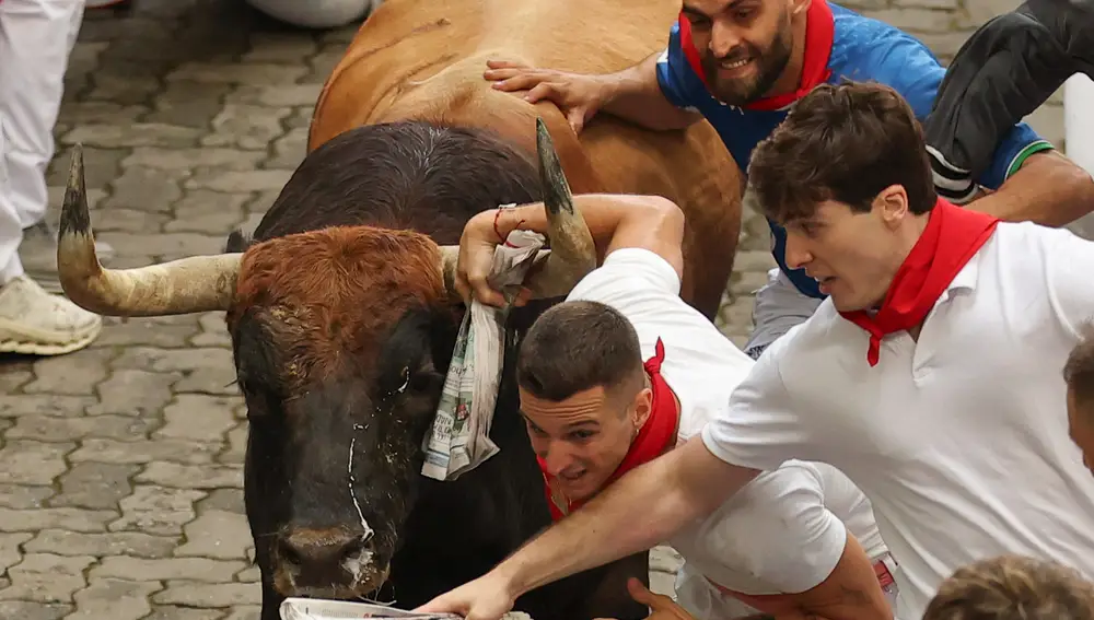 Primer encierro de los Sanfermines 2025