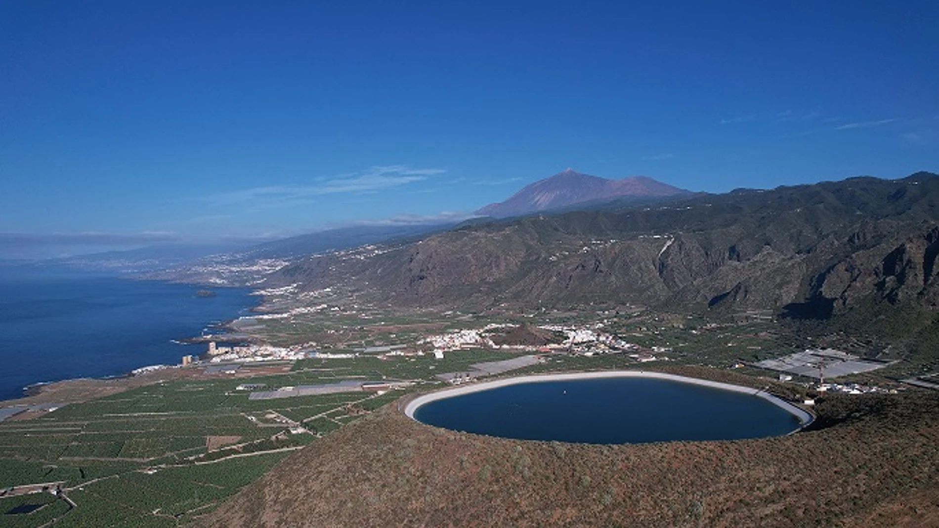 Embalse de Taco, en Tenerife