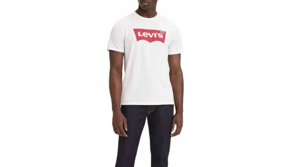 Camiseta Levi's con logo Batwing
