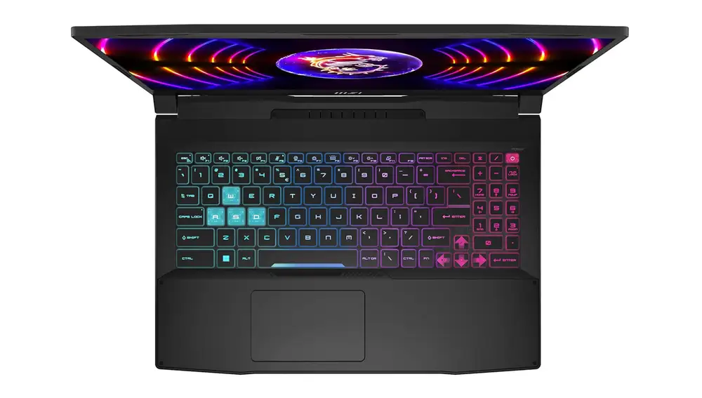 Este portátil gaming tiene un teclado de tamaño completo
