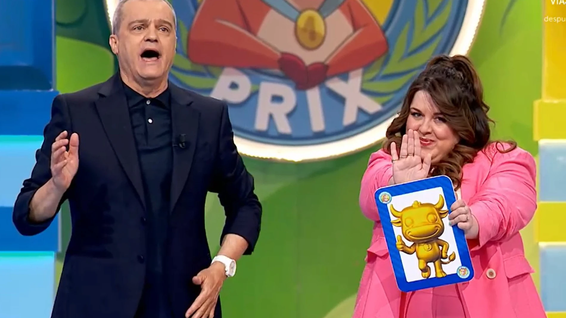 LalaChus debuta en el 'Grand Prix' con guiño incluido a la estampita de ...