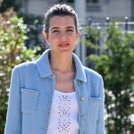 Carlota Casiraghi en el desfile de Chanel.