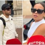 José Fernando y Gloria Camila, destrozados, llegan a Jerez de la Frontera tras la muerte de Michu