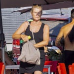Ana Duato reaparece en Ibiza.