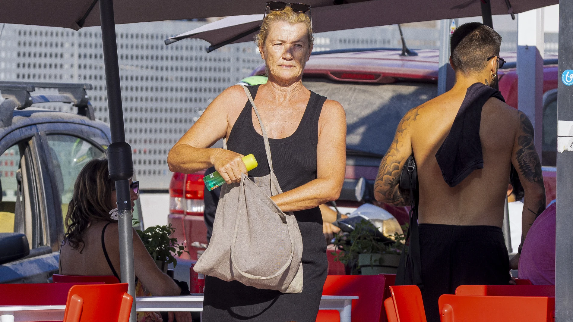 Ana Duato reaparece en Ibiza.