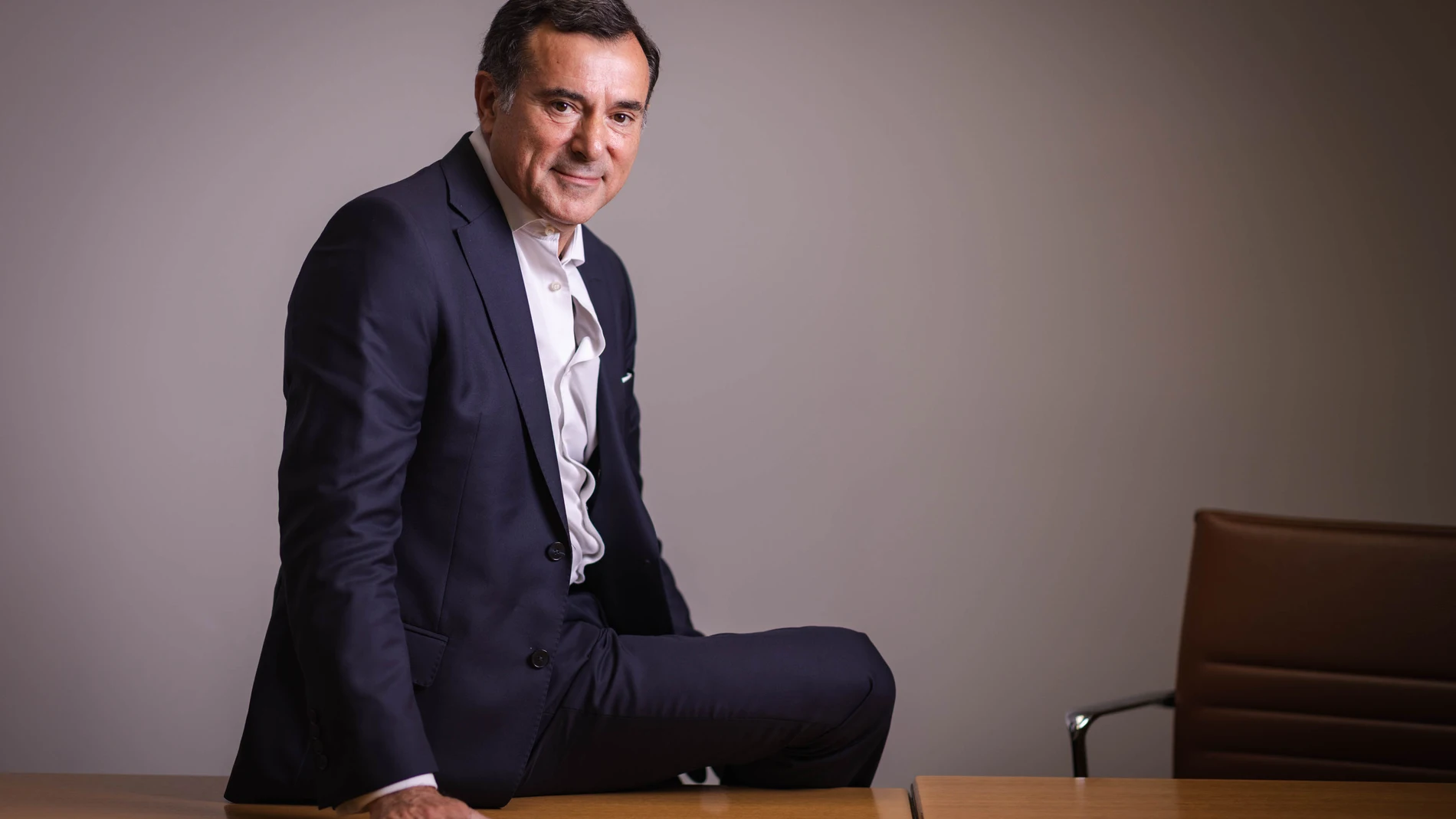 Antonio Calçada, presidente de la cámara de Comercio hispano portuguesa