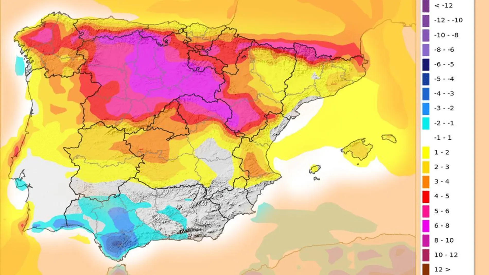 La AEMET avisa de lo que llega a España este fin de semana: chubascos fuertes, tormentas y bajón de temperaturas