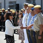 La ministra de Defensa, Margarita Robles, preside el acto de imposición de las medallas conmemorativas de la operación llevada a cabo con motivo de la dana, en octubre de 2024