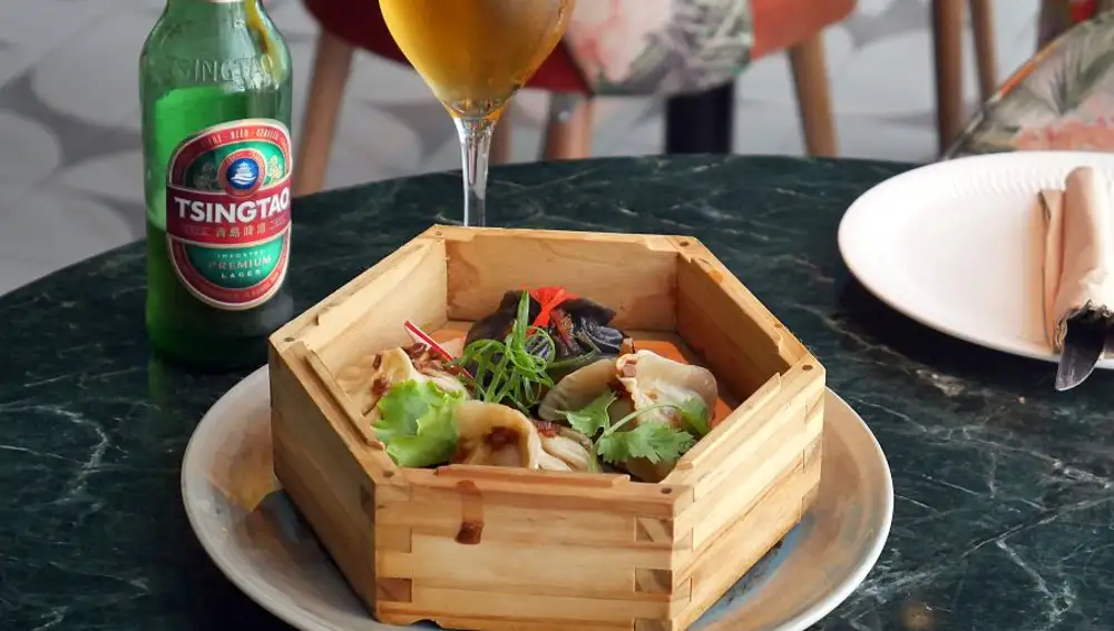 Dim Sum en restaurante El Buda Feliz1974