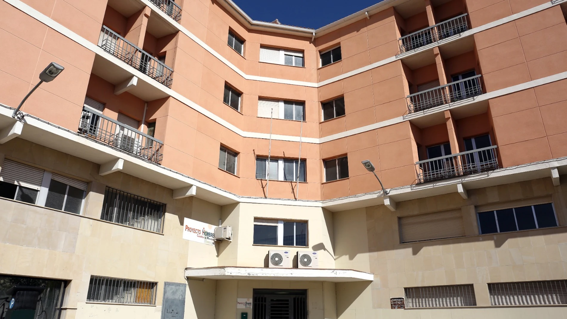 Edificio de la antigua escuela de Enfermería.