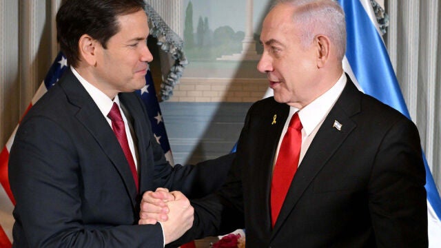 Marco Rubio y Benjamín Netanyahu se reúnen en Washington