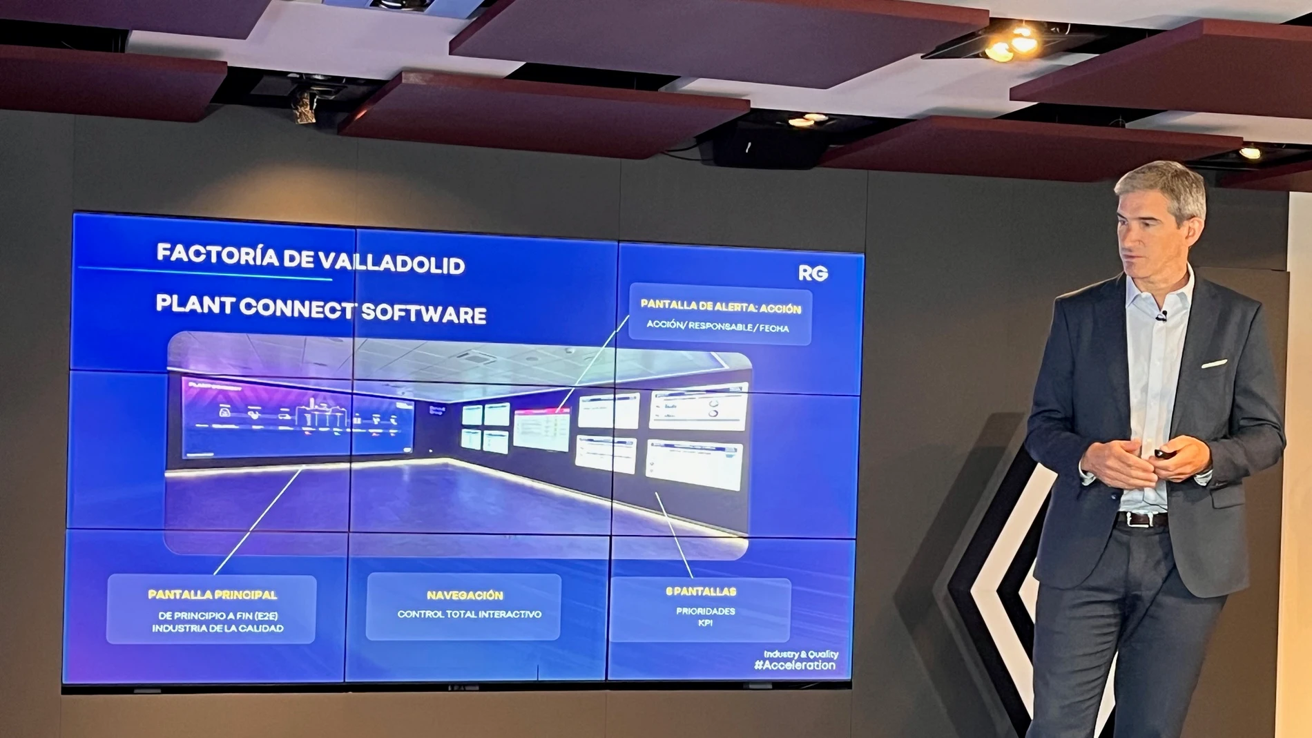 Diego Paulini, director de la planta de Renault en Valladolid