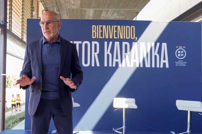 Presentación del nuevo director técnico de desarrollo y de la Selección absoluta