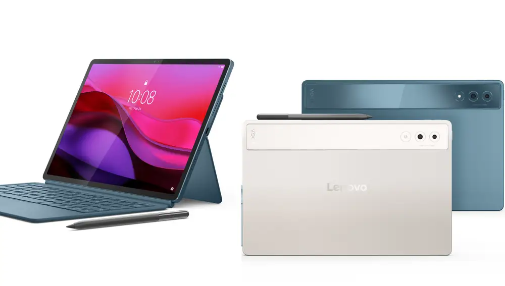 Yoga Tab Plus viene con teclado y pen incluidos