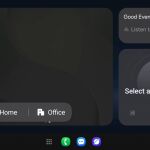 La interfaz de Samsung DeX Auto