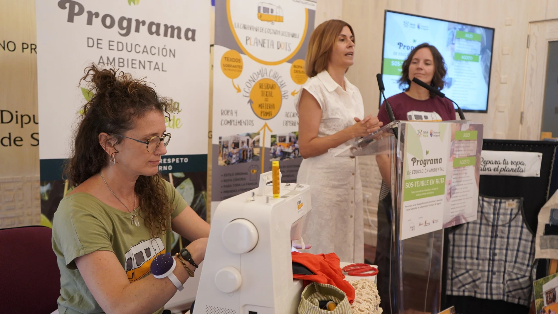 La vicepresidenta segunda y diputada de Promoción Provincial y Desarrollo Rural Sostenible, Magdalena Rodríguez, presenta la iniciativa