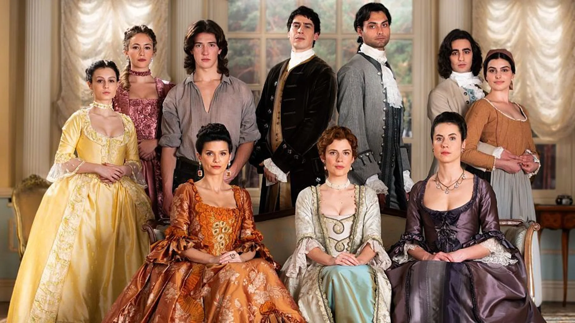 Protagonistas de 'Valle Salvaje'