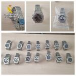 Relojes de pulsera de alta gama falsificados.