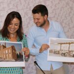 La alcaldesa de Palencia, Miriam Andrés, y el delegado de Urbanismo, Agenda Urbana, Medio Ambiente, Obras y Movilidad, Álvaro Bilbao, presentan el proyecto