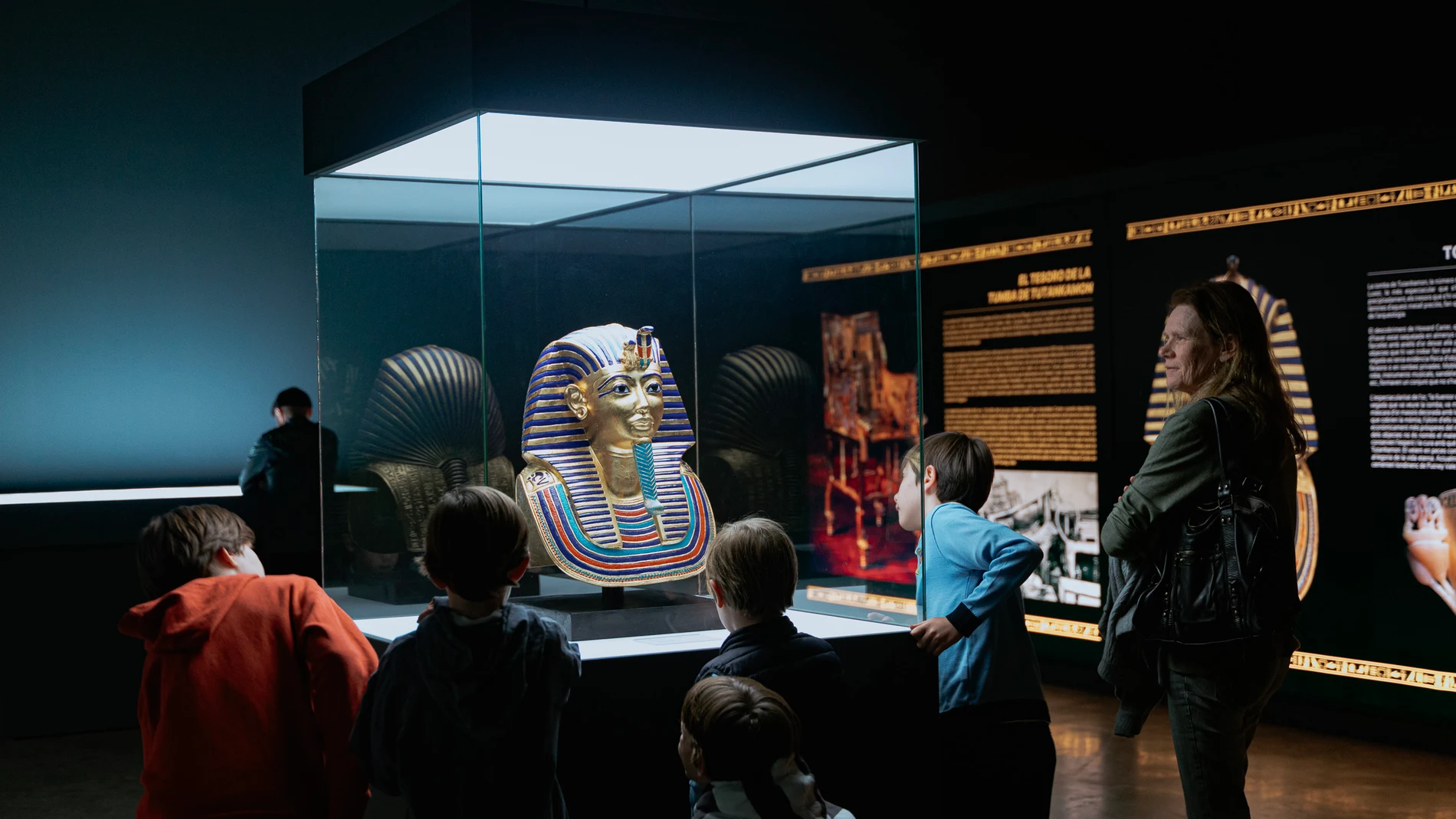La exposición "Tutankamon" ha reunido a más de 200.000 visitantes en Bombas Gens