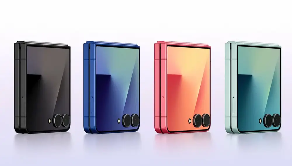 Colores del Samsung Galaxy Z Flip7