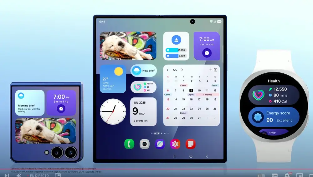 Ecosistema Samsung con One UI 8