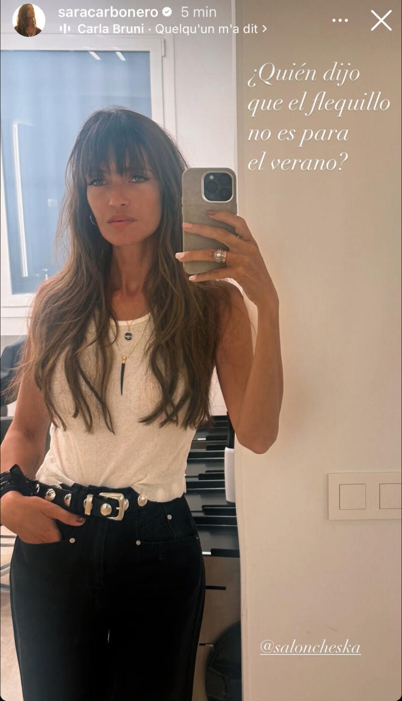 El nuevo look de Sara Carbonero.
