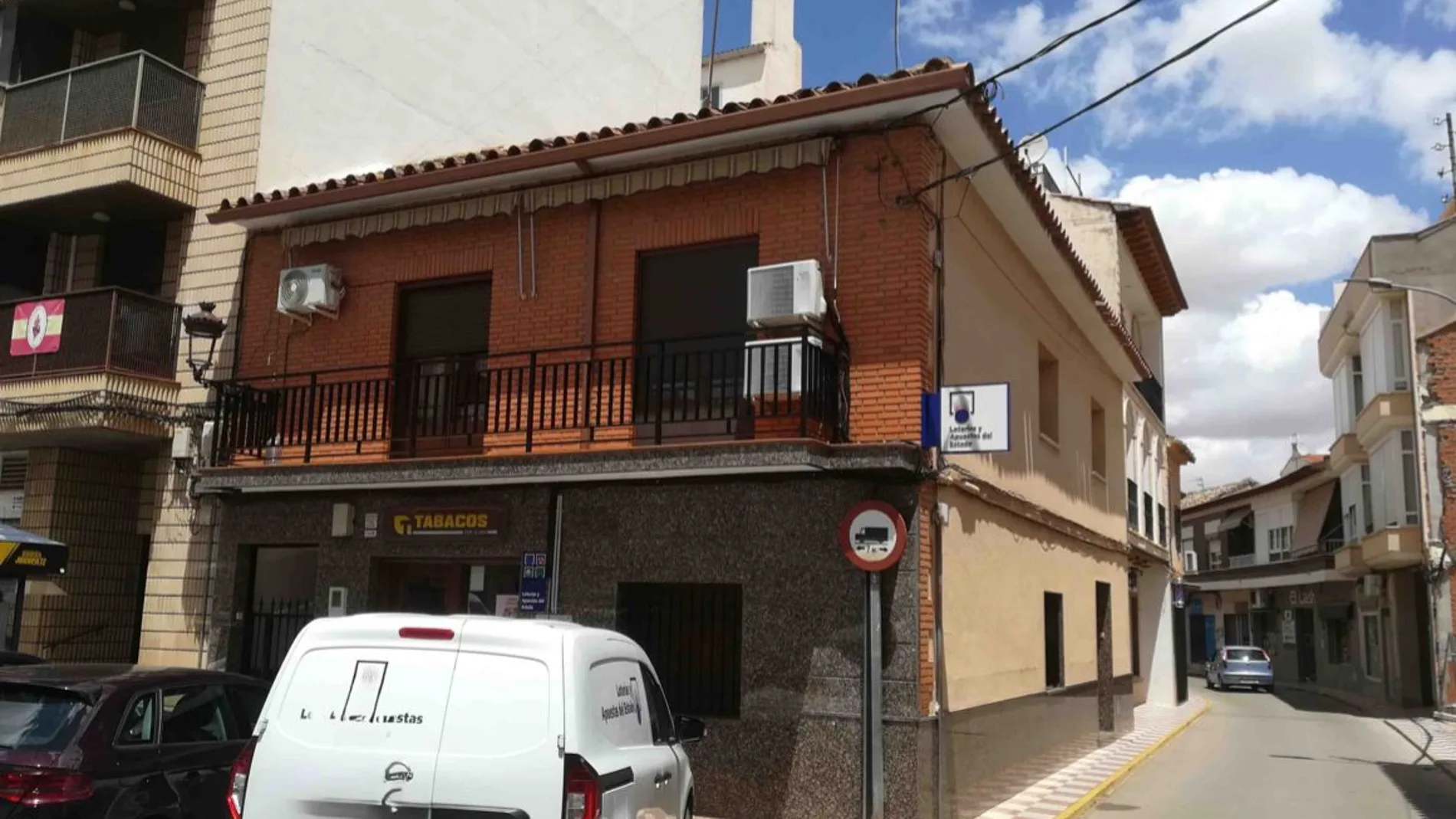 Administración de Lotería en Quintanar de la Orden (Toledo).