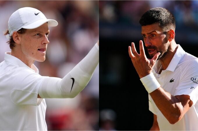 Sinner - Djokovic, en directo hoy: última hora y resultado semifinales Wimbledon 2025, en vivo online