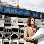 La Junta recuerda el escaso valor de la palabra de María Jesús Montero: "El Algarrobico sigue en pie"