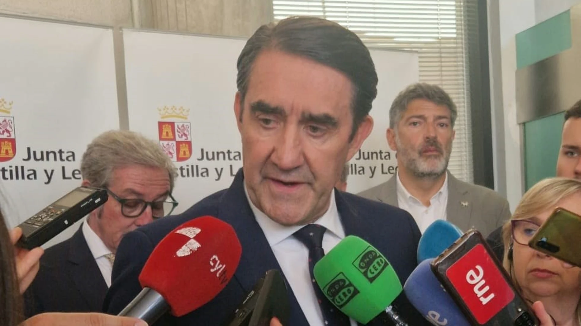El consejero de Medio Ambiente, Vivienda y Ordenación del Territorio, Juan Carlos Suárez-Quiñones. EUROPA PRESS 09/07/2025