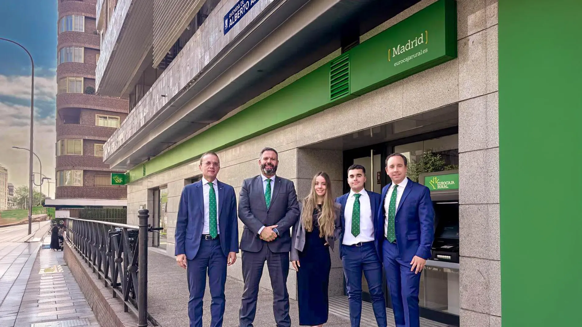 Eurocaja Rural abre nueva oficina en la ciudad de Madrid afianzando su apuesta por la humanización del servicio y la atención cercana.