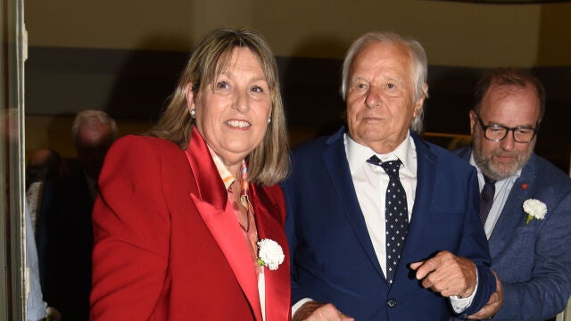 Manuel Benítez 'El Cordobés' con María Ángeles Quesada