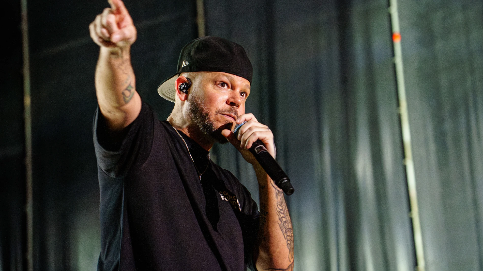 Residente, en el escenario