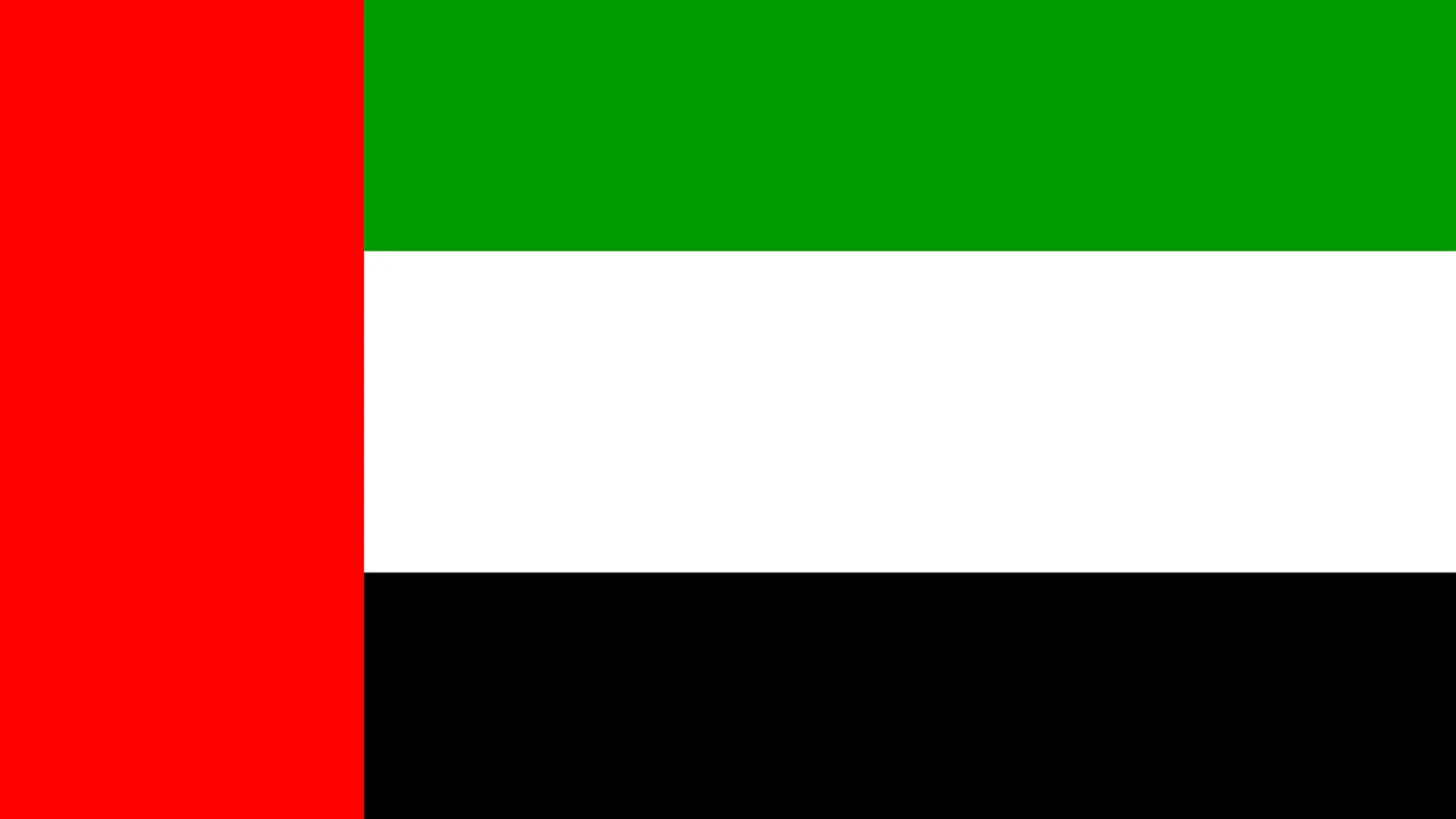 Bandera Emiratos Árabes Unidos