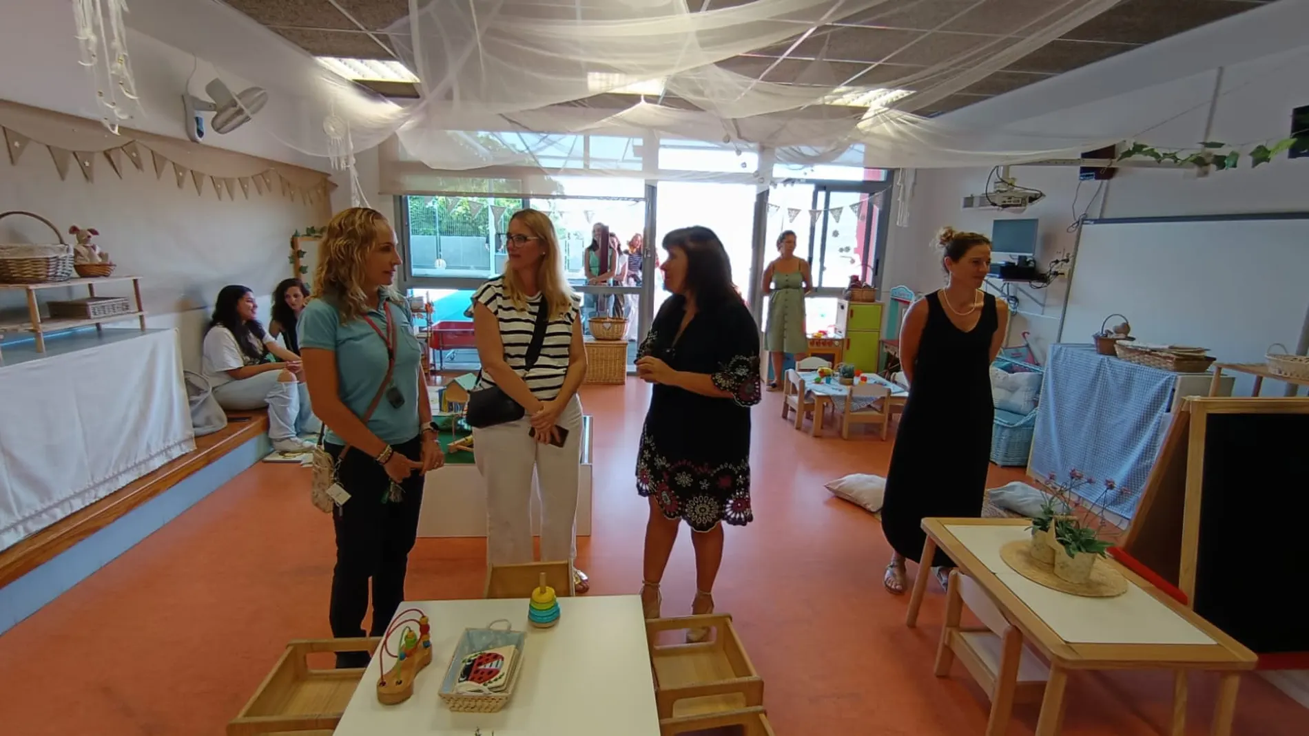 Imagen de una aula del CEIP Benalúa de Alicante