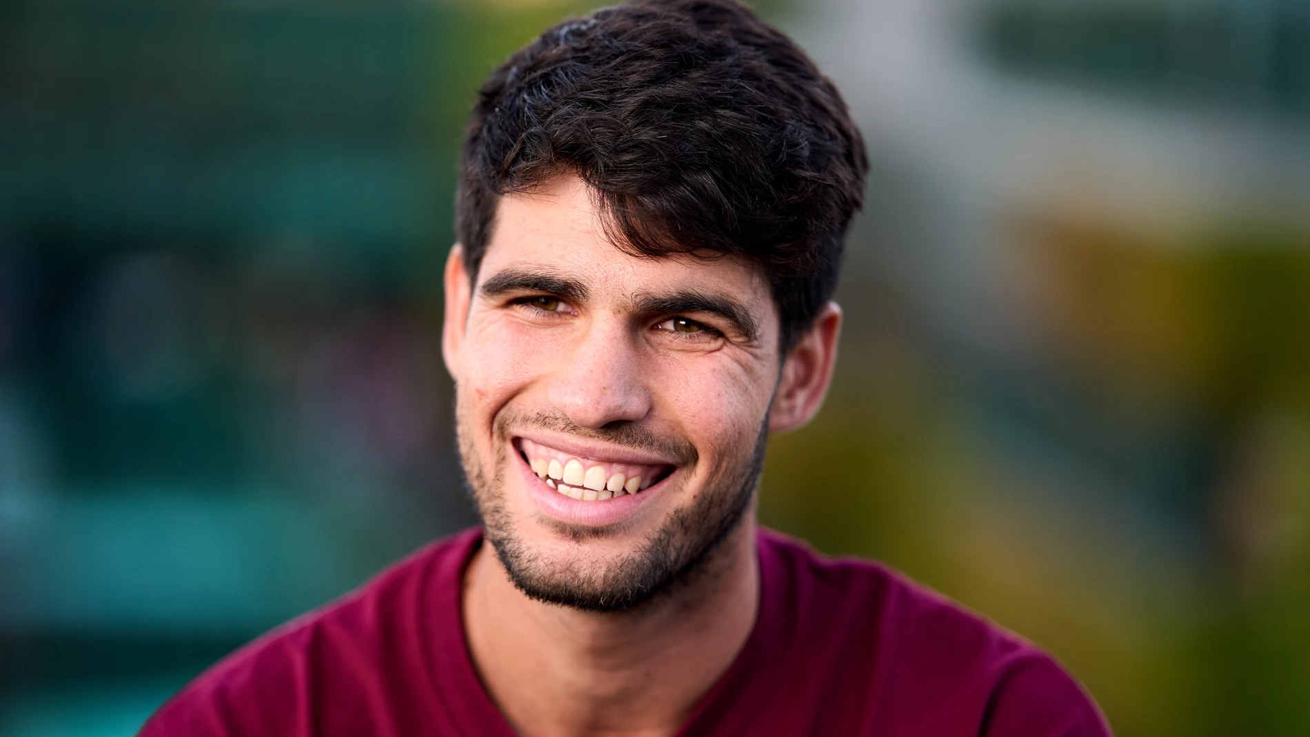 08 July 2025, United Kingdom, London: Spanish tennis player Carlos Alcaraz on day nine of the 2025 Wimbledon Championships at the All England Lawn Tennis and Croquet Club, London. Photo: John Walton/PA Wire/dpa 08/07/2025 ONLY FOR USE IN SPAIN