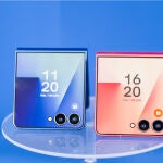 El nuevo Samsung Galaxy Z Flip7 en dos de sus colores disponibles