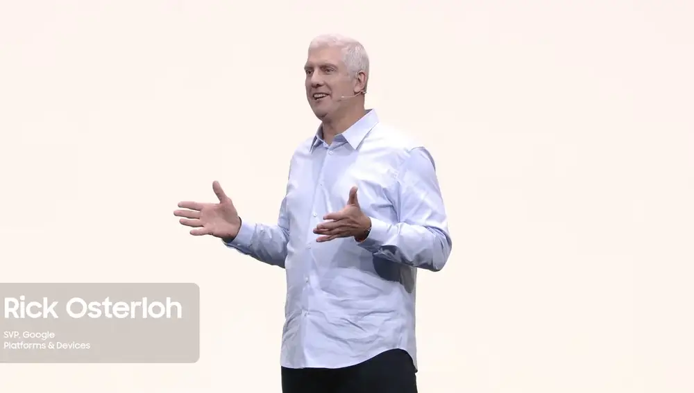 Rick Osterloh en Galaxy Unpacked