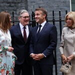 French President Emmanuel Macron visits Britain