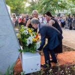 Feijóo, Ayuso y Marimar Blanco, en el recuerdo de Madrid a Miguel Ángel Blanco en el 28 aniversario de su asesinato