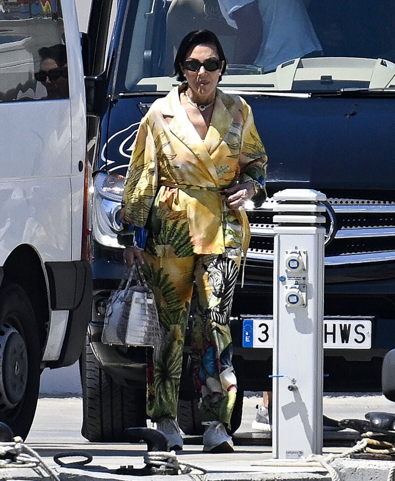 Kris Jenner en Mallorca.